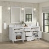 Lorelai 72" Double (Vanity Only Pricing) in Bright White